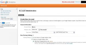 "google analytics data"