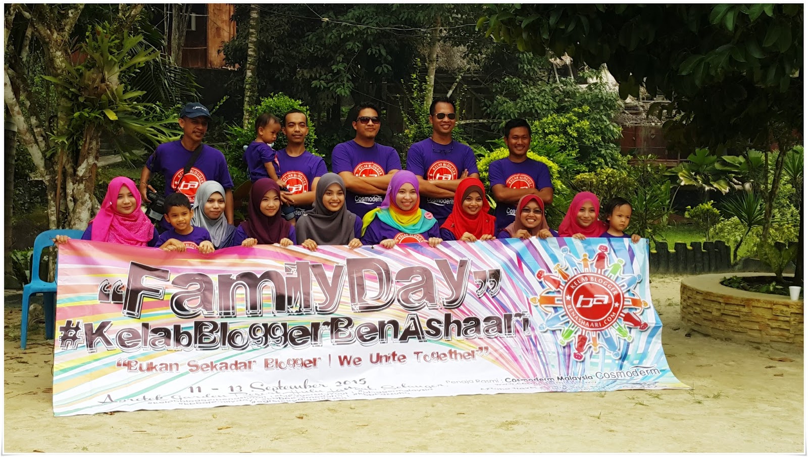 Family Day Kelab Blogger Ben Ashaari Meriah di Hulu Langat
