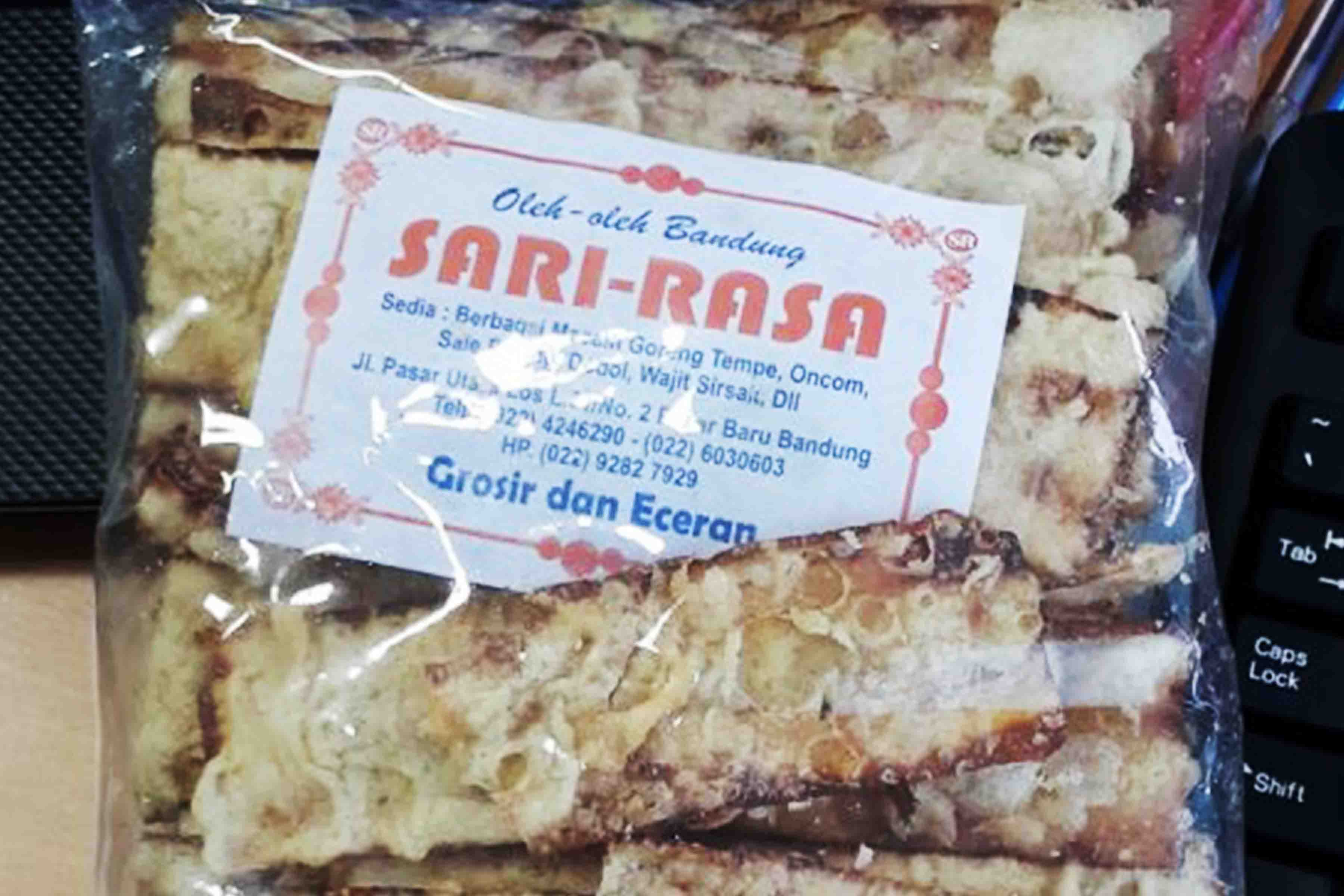 Keropok Pisang Keju Bandung Sedap dan Rangup