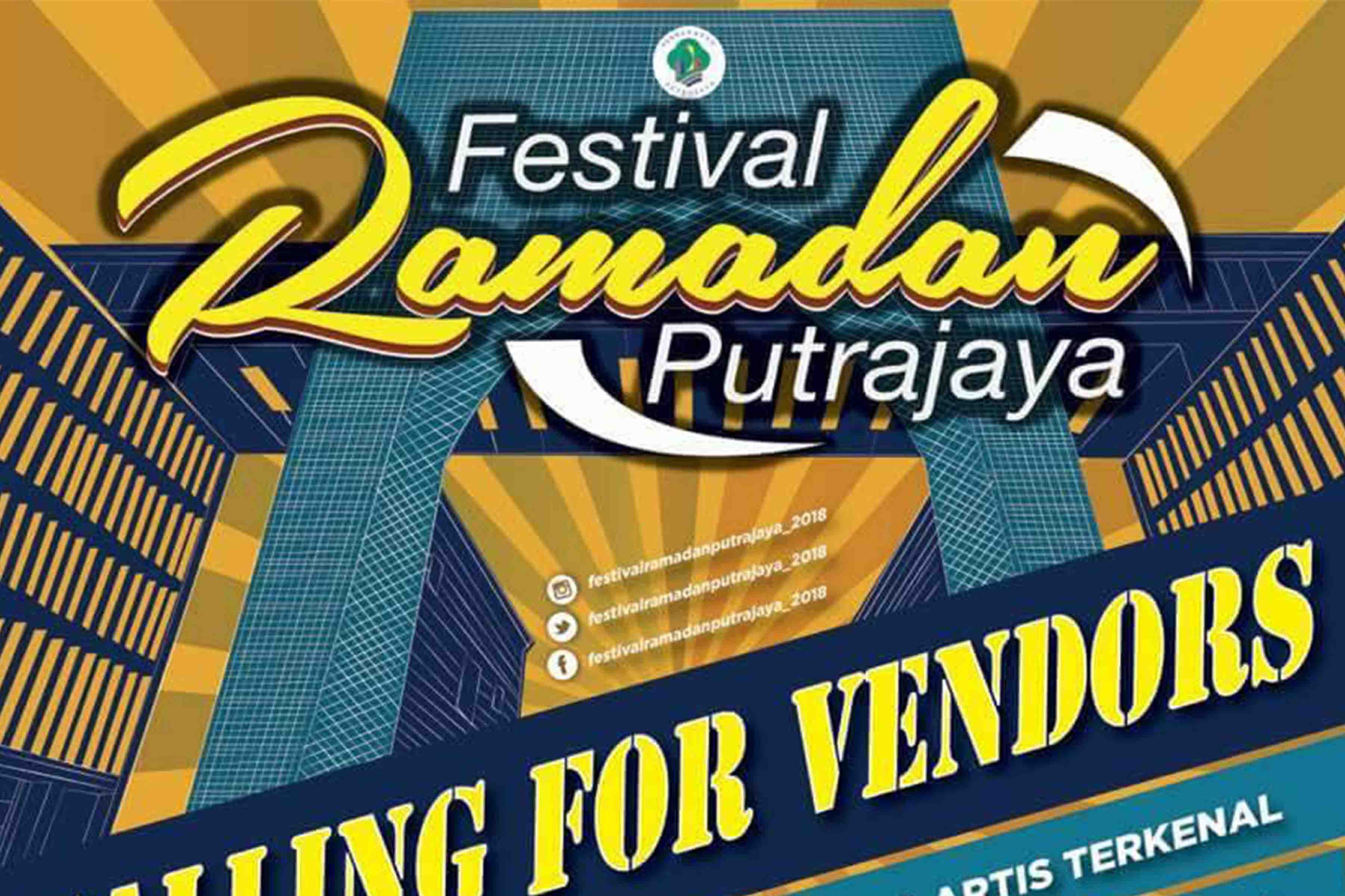 Jualan Barangan Raya Festival Ramadan Putrajaya 2018