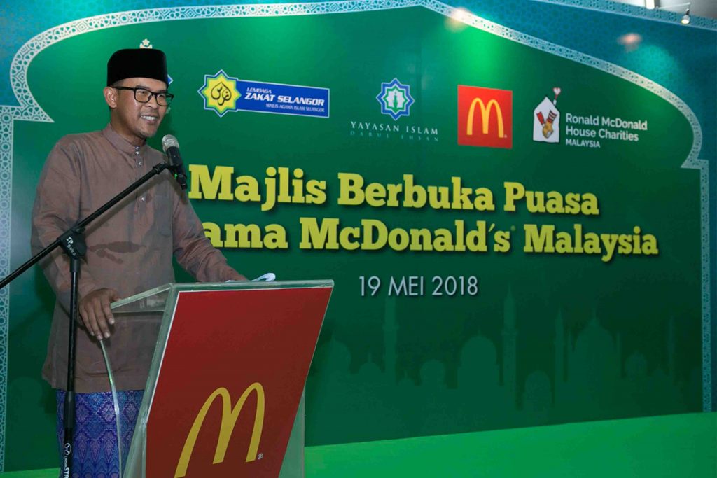 McDonald’s Malaysia Dengan Kerjasama Majlis Agama Islam Selangor (MAIS), Lembaga Zakat Selangor (LZS) dan Yayasan Islam Darul Ehsan (YIDE) Rai Lebih 500 Anak-anak Yatim dan Asnaf Untuk Berbuka Puasa