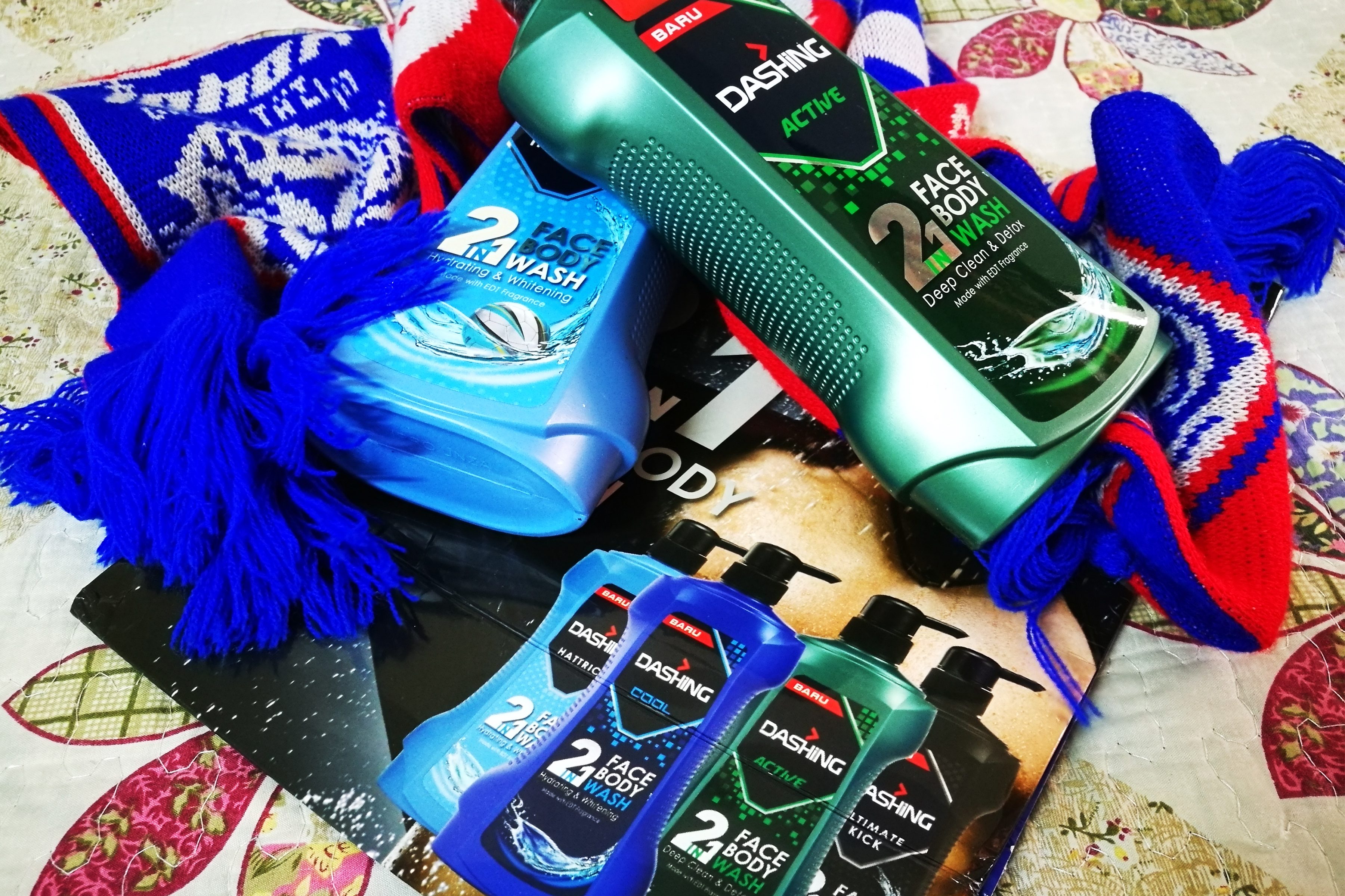 Mandian DASHING 2 in 1 Muka dan Badan Jimat Berbaloi