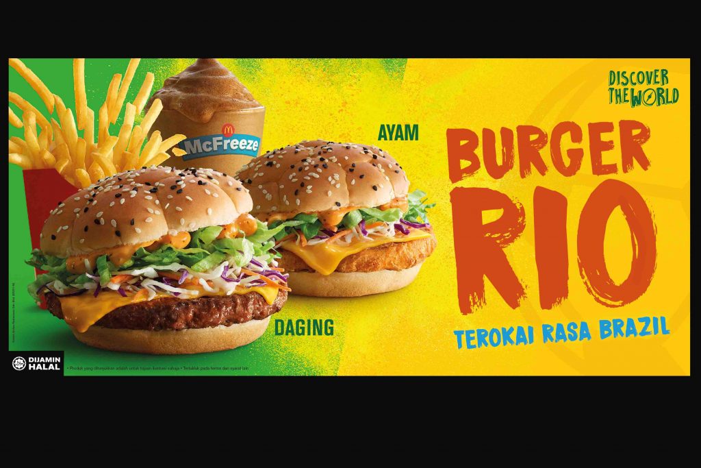 Burger Rio Kini Kembali Sempena Pelancaran Kempen ‘Discover the World’ McDonald’s