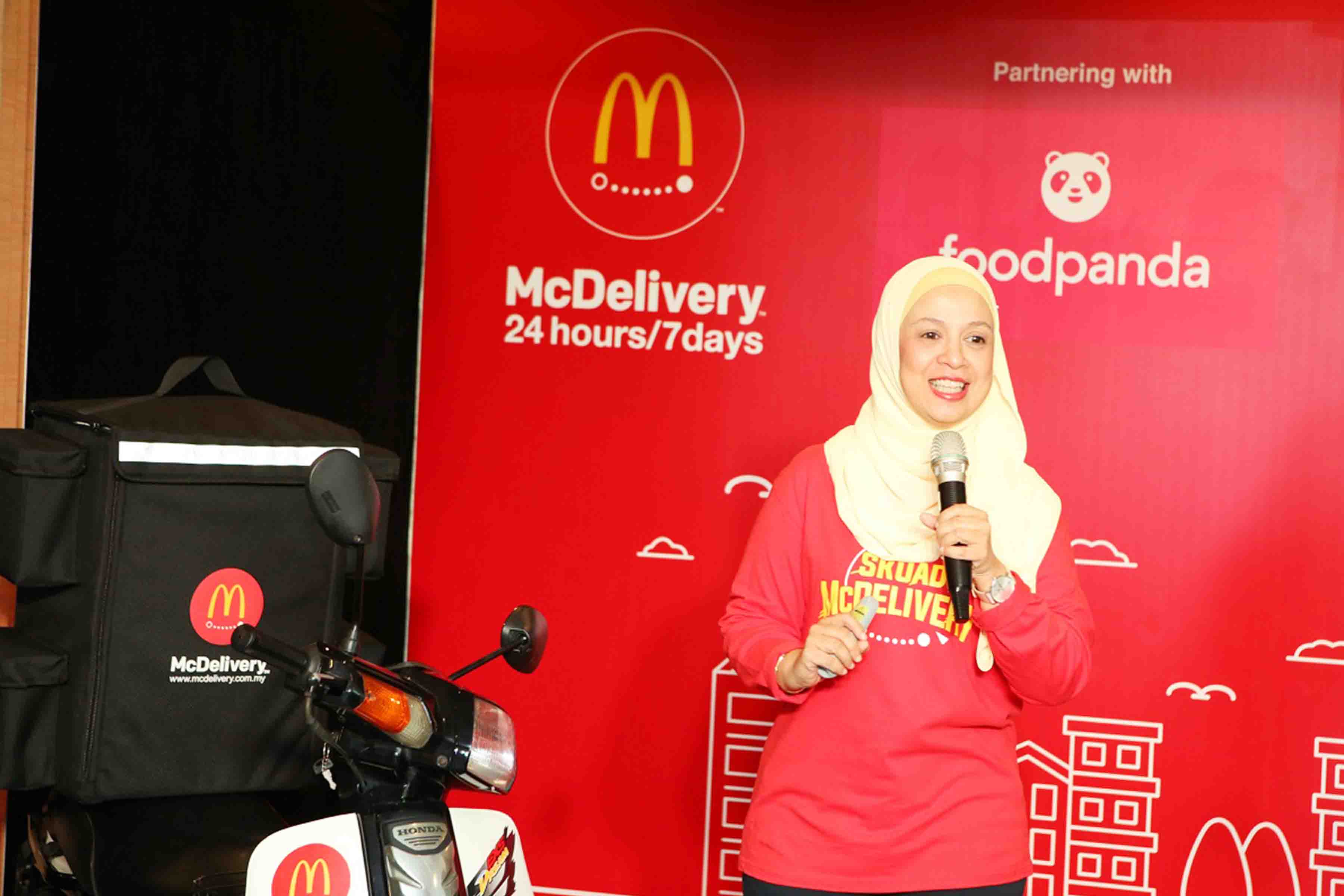 McDonald’s Malaysia Perluas Rangkaian McDelivery Melalui Khidmat Penghantaran