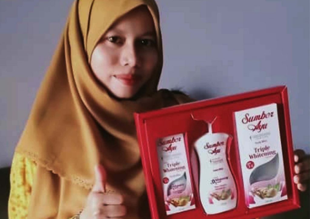 Sumber Ayu 3x Whitening Pearly White Memberi Kesegaran Dan Pencerahan Feminin Wanita