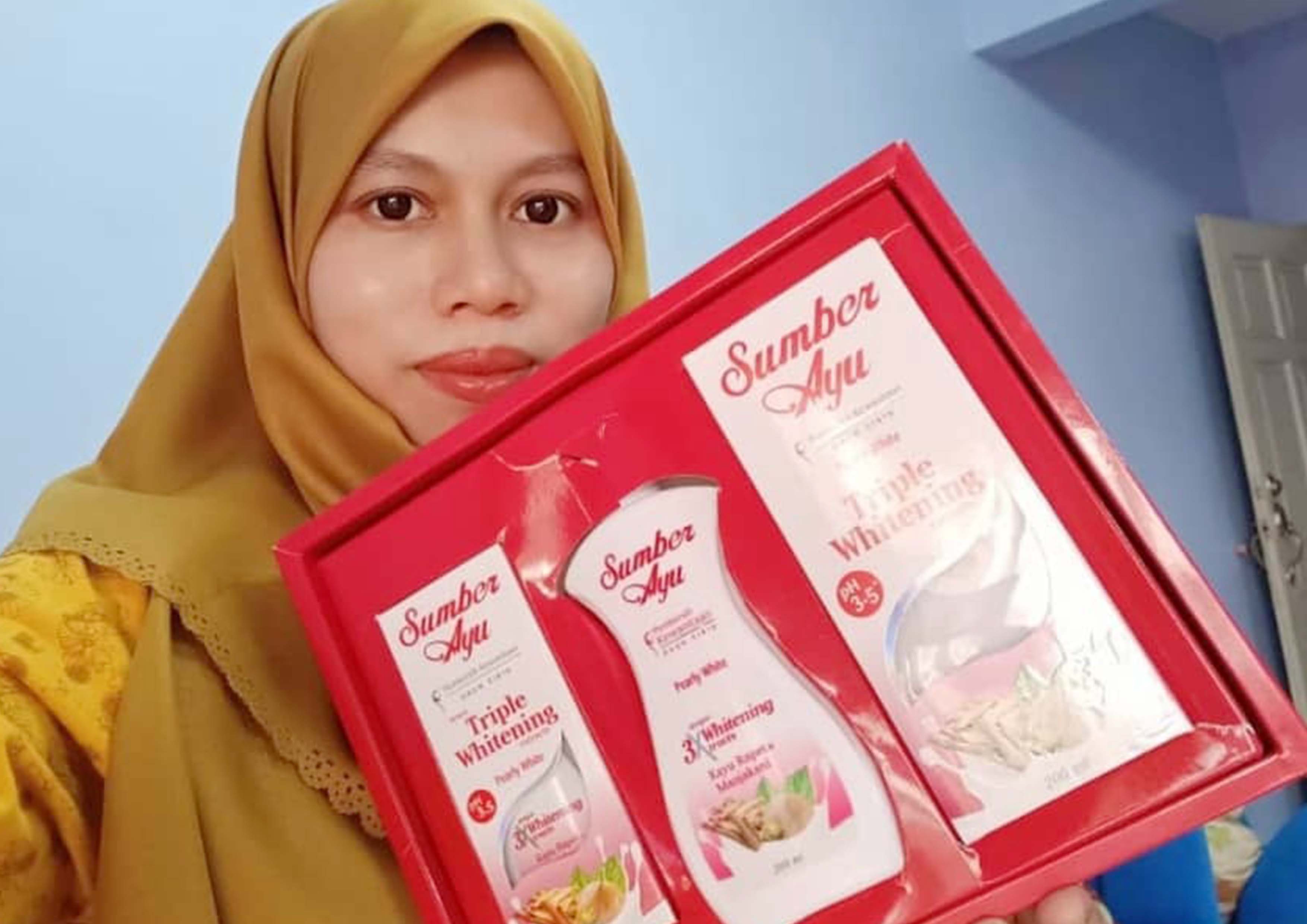 Sumber Ayu 3x Whitening Pearly White Memberi Kesegaran Dan Pencerahan Feminin Wanita