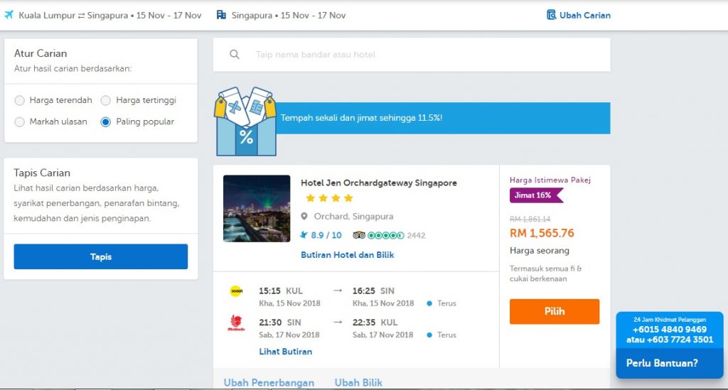 Singapore Tour Packages Bersama Traveloka Lebih Murah dan Jimat