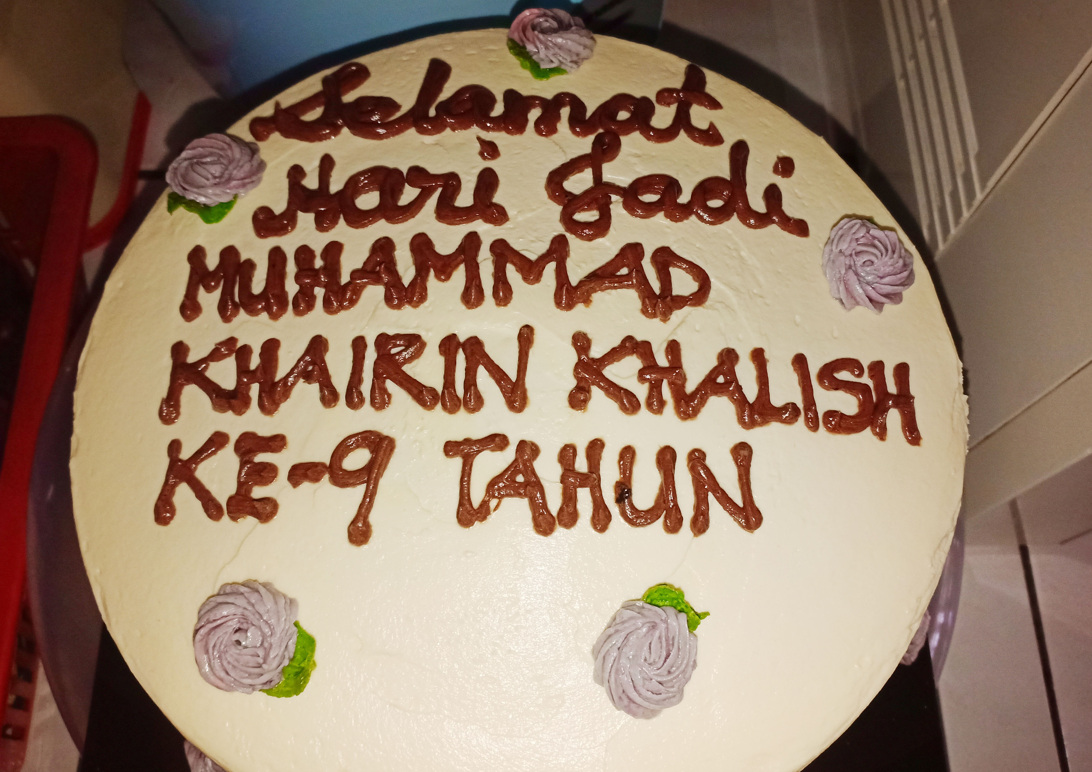 Majlis Simple Sambutan Kelahiran Khalish