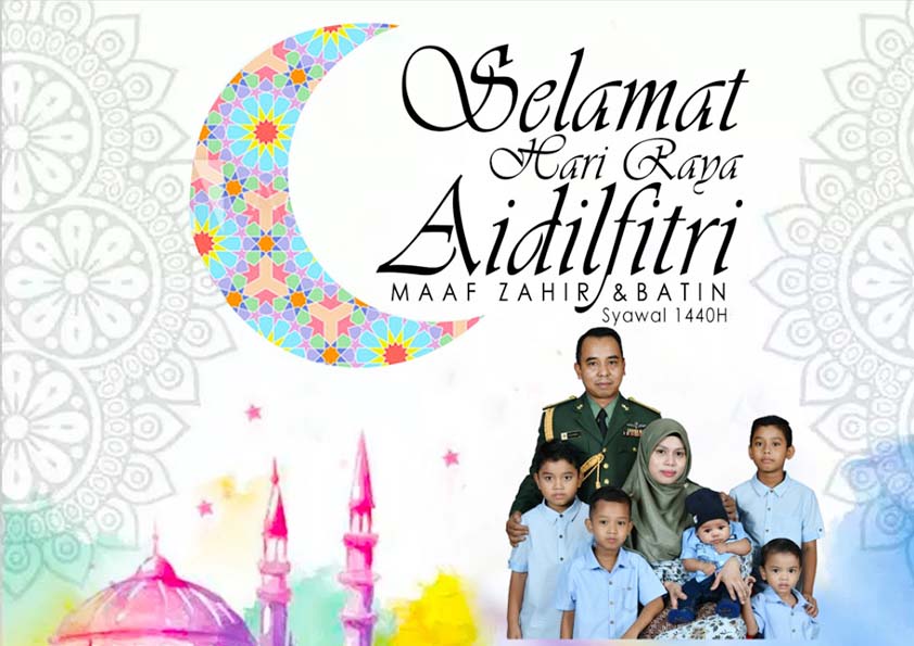 Salam Syawal 1440H , Aidilfitri 2019