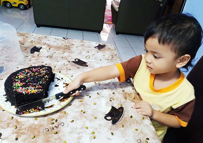 Salam Hari Kelahiran Kaariz Khafri 3 Tahun