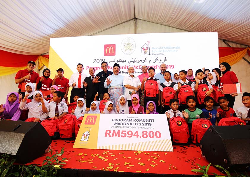 Program Komuniti McDonald’s Bantu Rakyat Pantai Timur