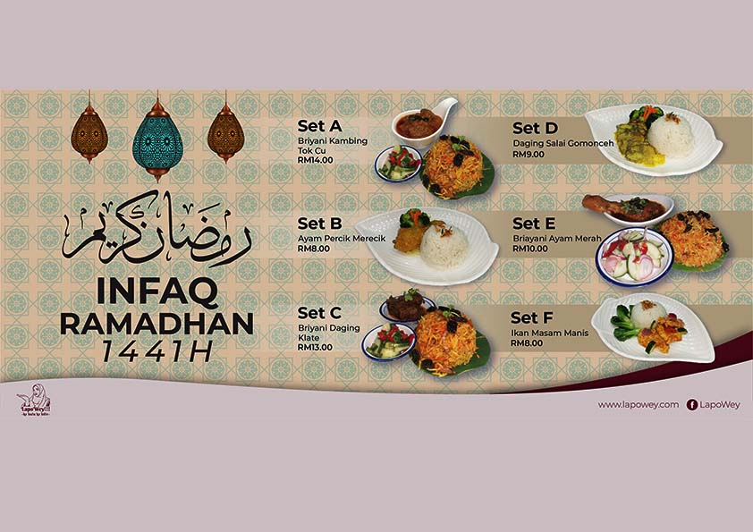 Projek Infaq Ramadan Bersama Dapur LapoWey